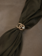 Pavé South Sea Pearl Brooch